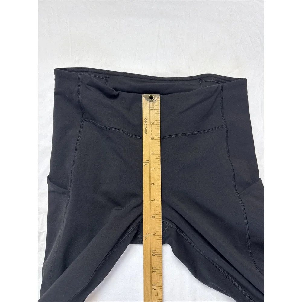 Lululemon Speed Up Crop Black Size 6 Side Pockets‎ Luxtreme Tight